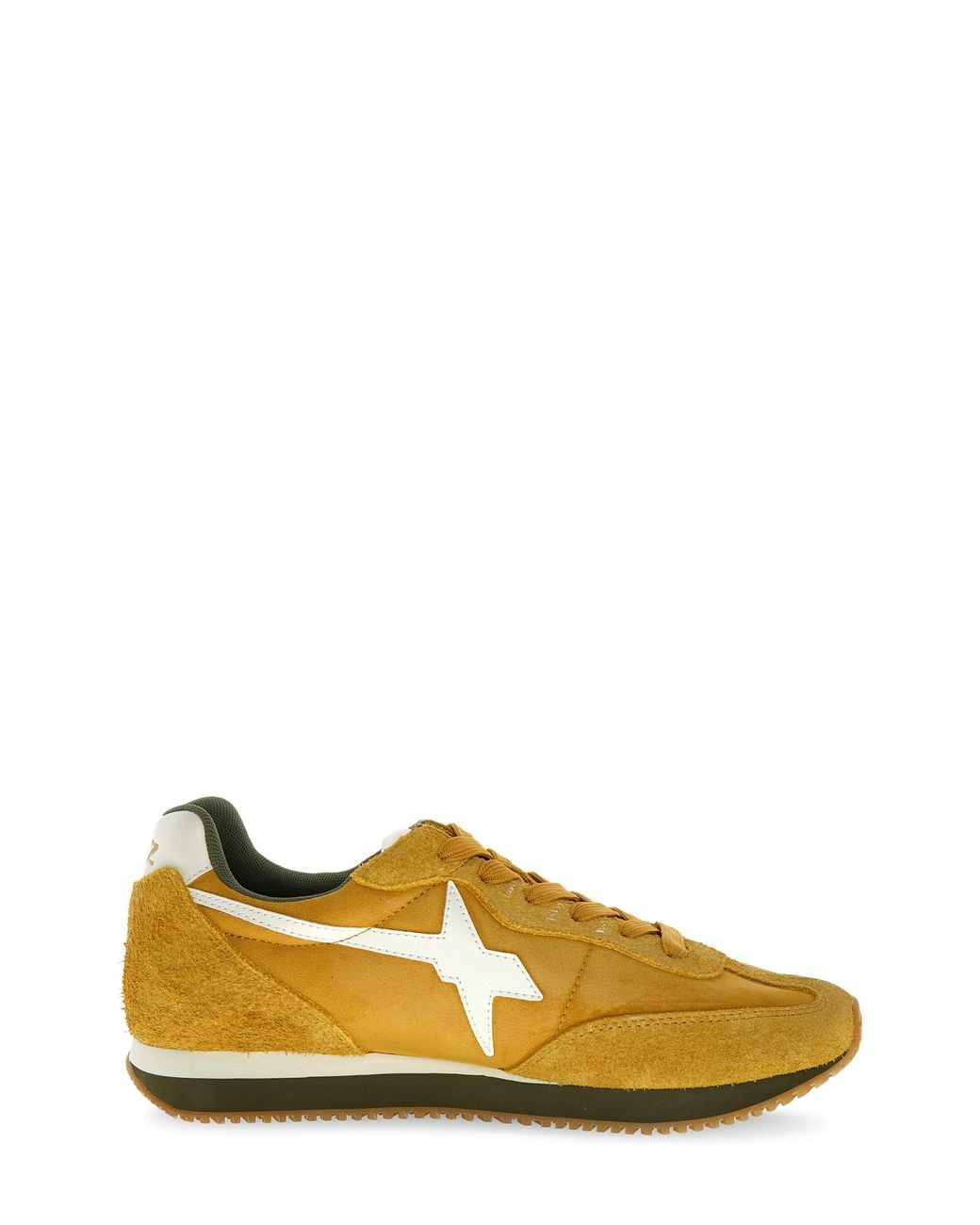 W6yz Yellow Samoa Suede Sneaker for men