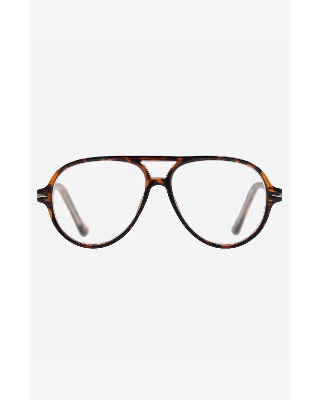 Reality Eyewear Brown Darcy Reader Glasses