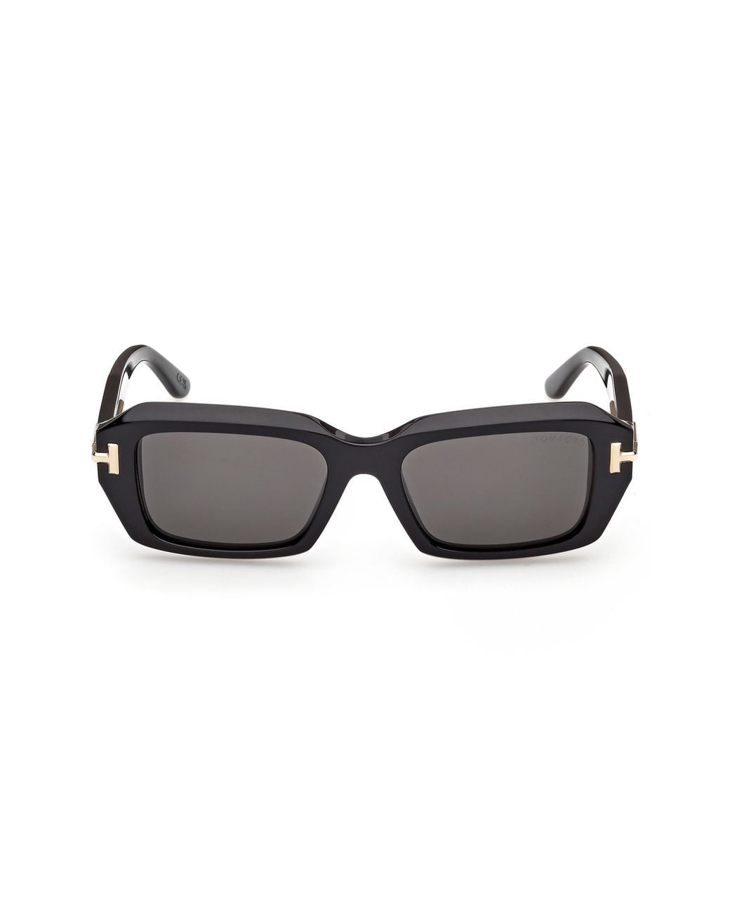 Tom Ford Black 53Mm Rectangular Sunglasses