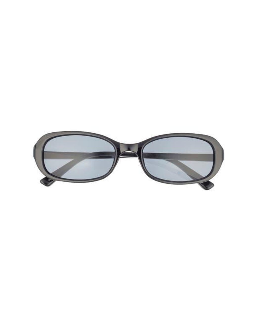 BP. Black Rectangular Wrap Sunglasses