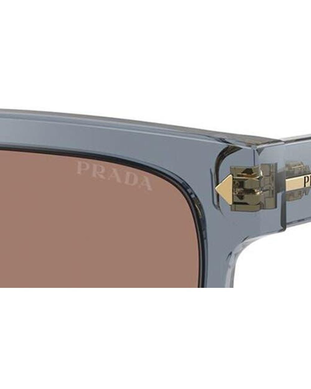 Prada Multicolor 57Mm Rectangular Sunglasses for men