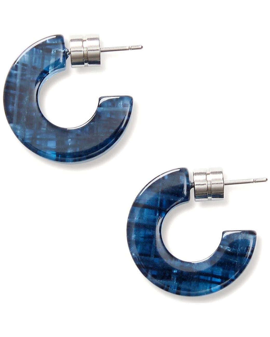 Machete Blue Muse Hoops