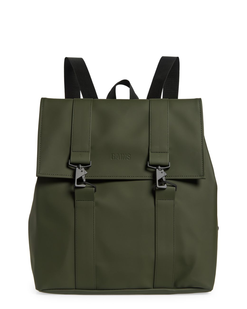 Rains Green Msn Cargo Waterproof Backpack