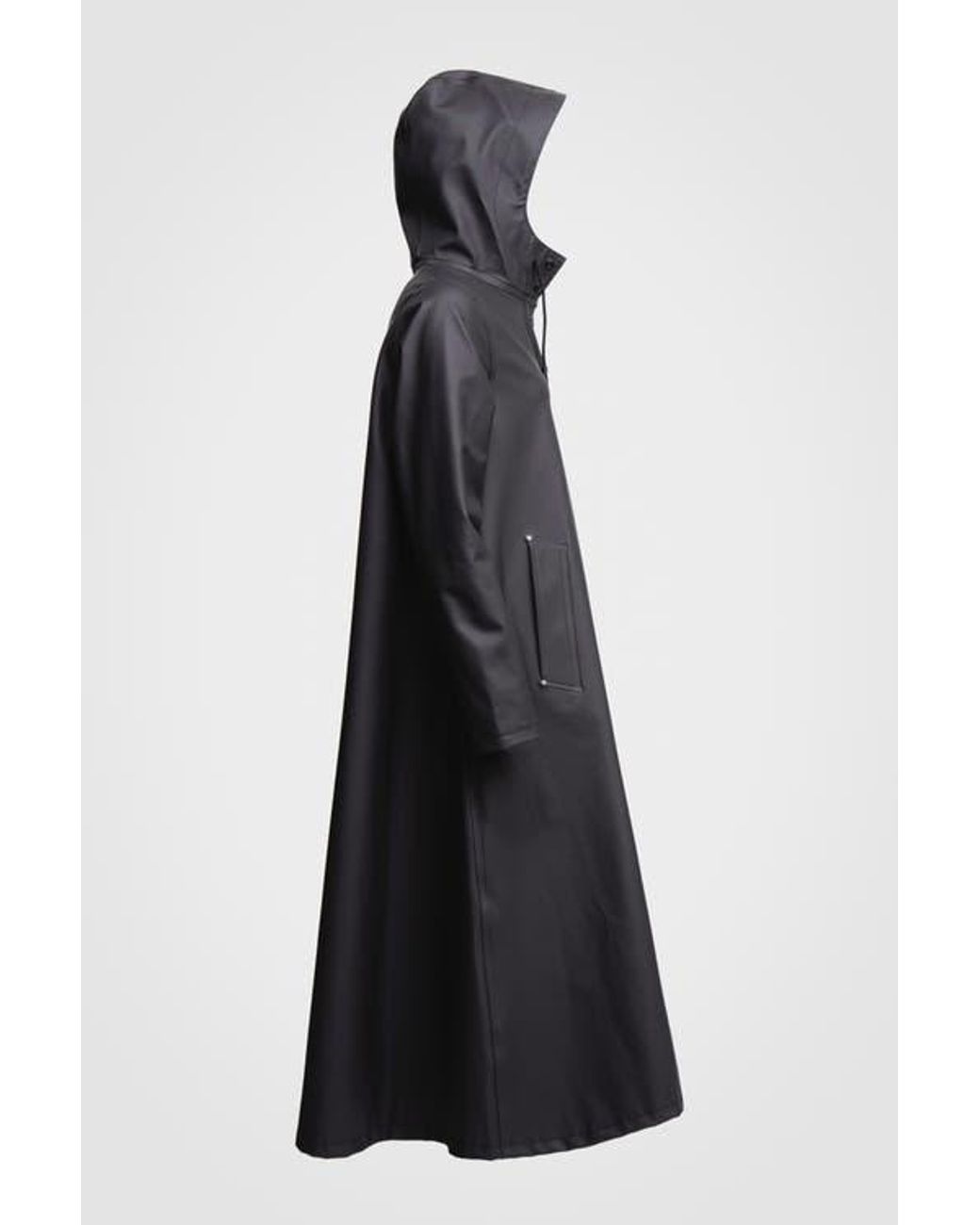 Stutterheim Blue Mosebacke Long Raincoat