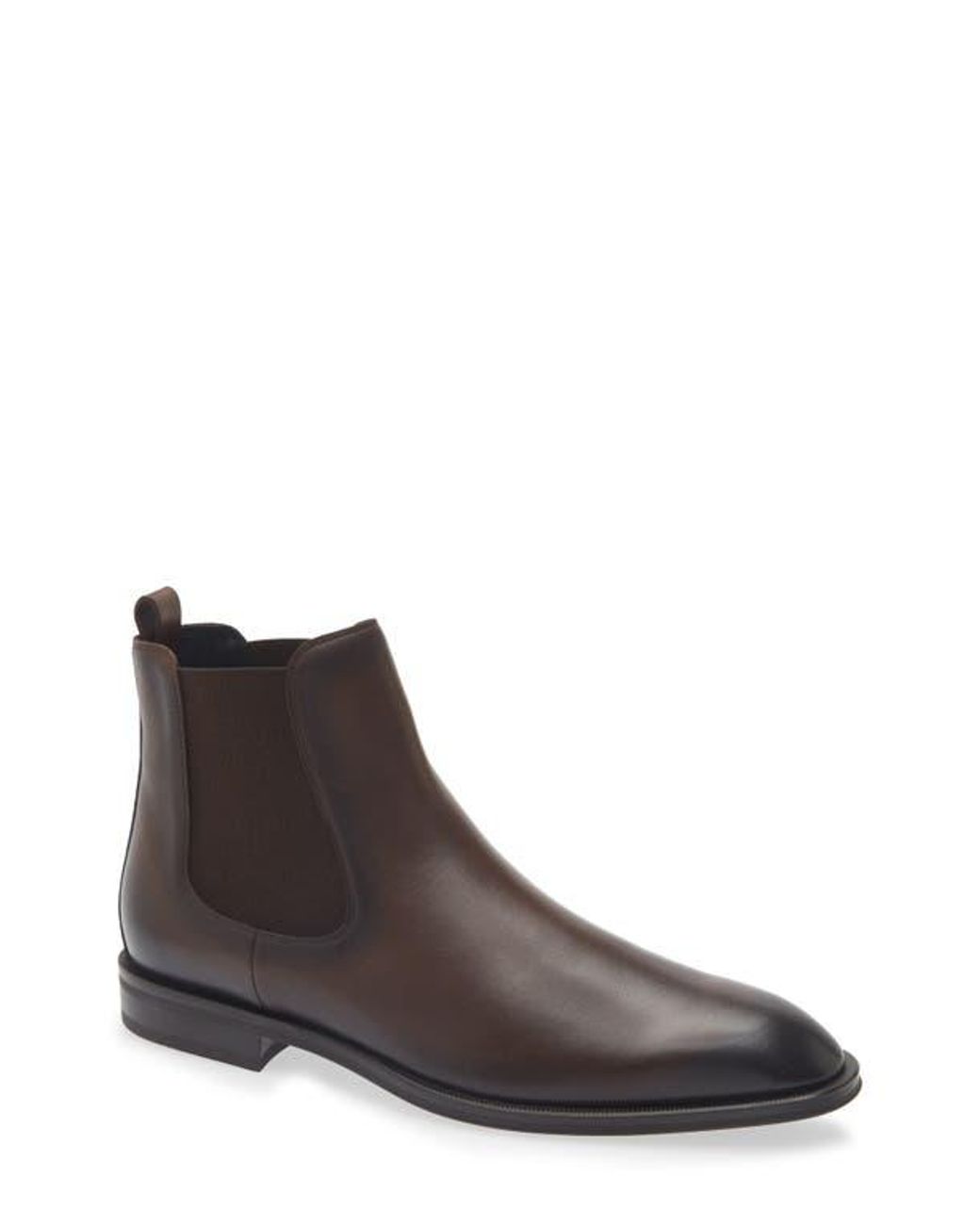Boss Brown Chelsea Boot for men
