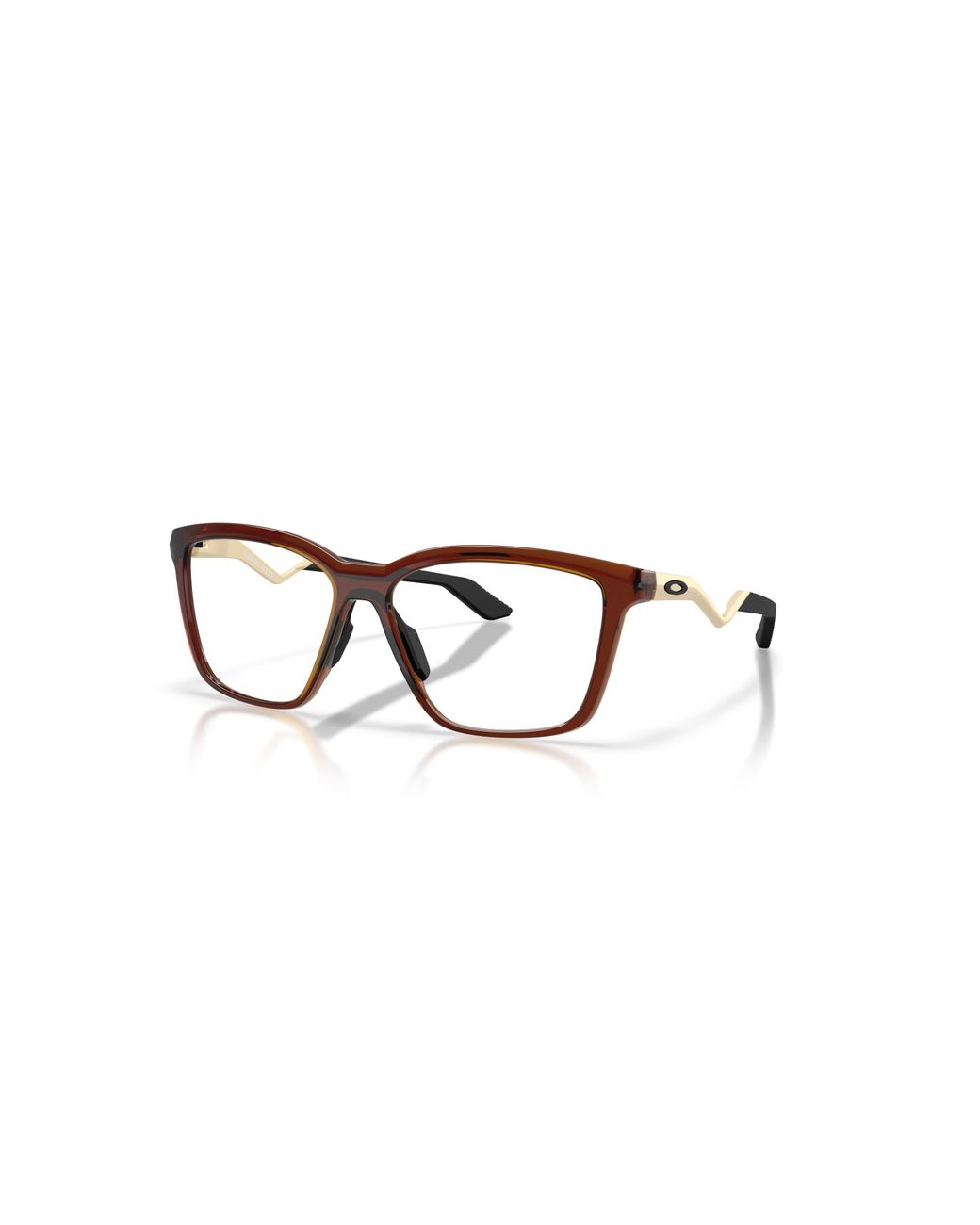 Oakley Brown 57Mm Square Optical Glasses