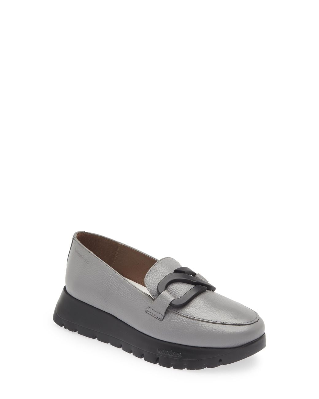 Wonders Gray Lug Loafer
