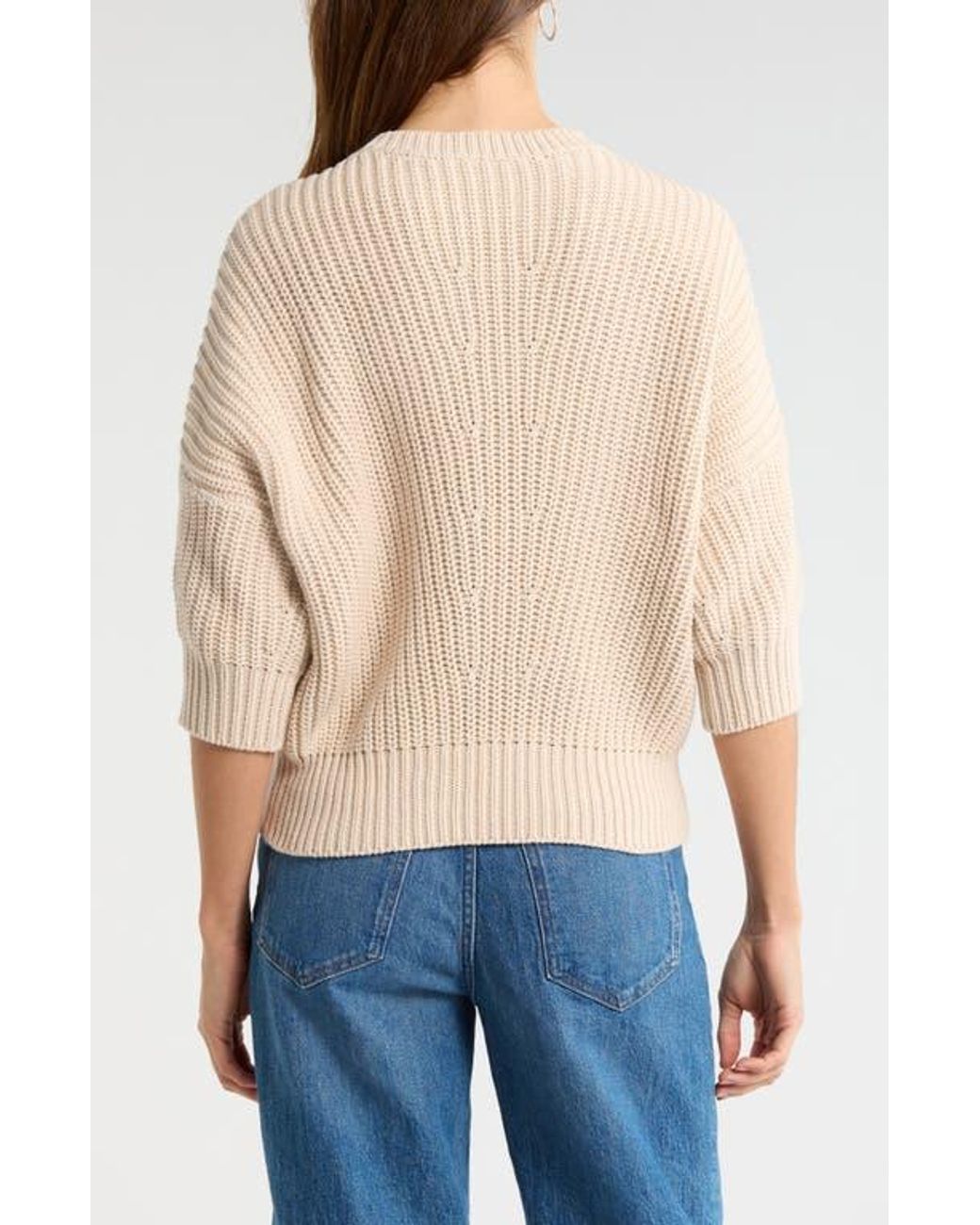 Vince Camuto Blue Crewneck Sweater