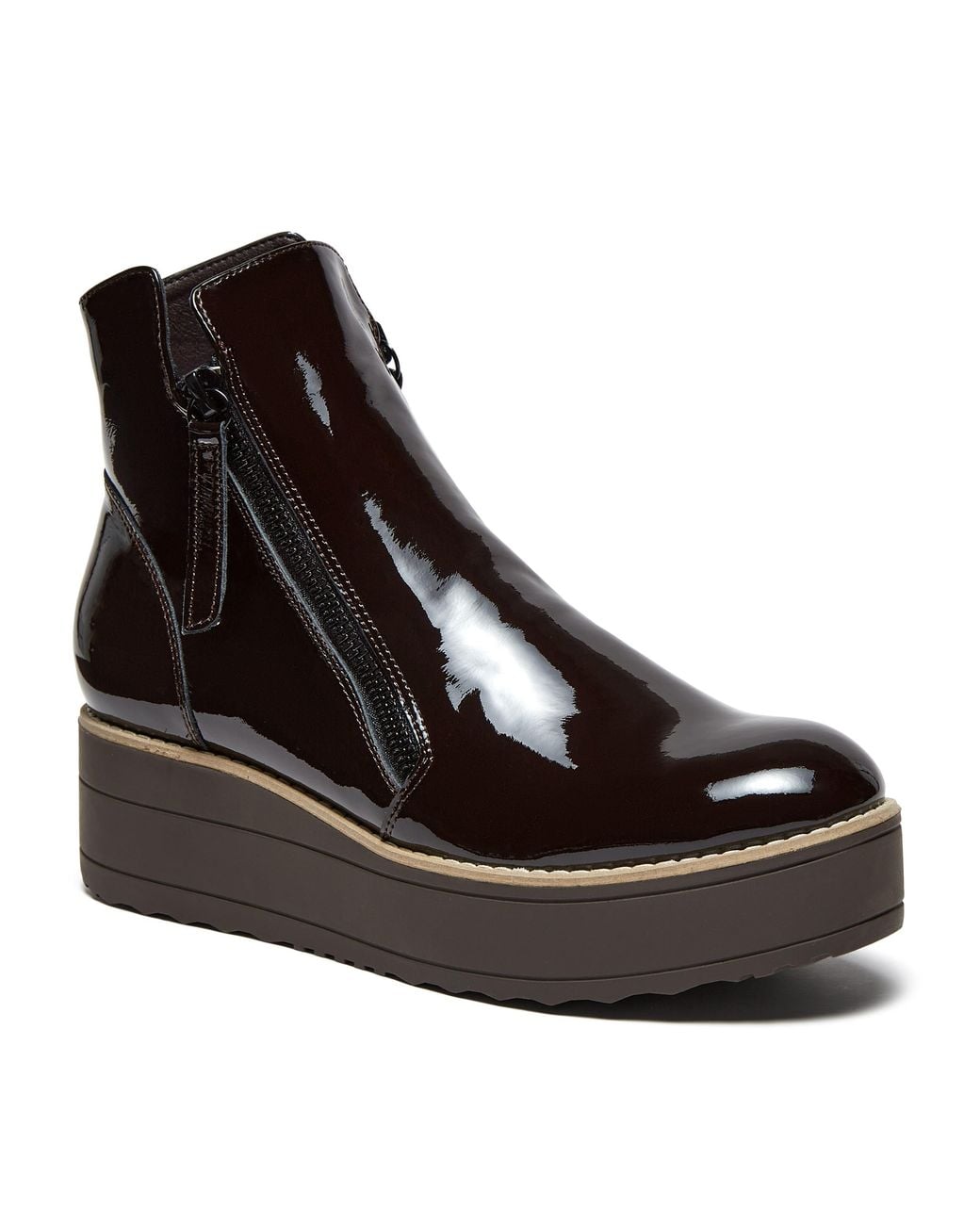Silent D Brown Nene Bootie