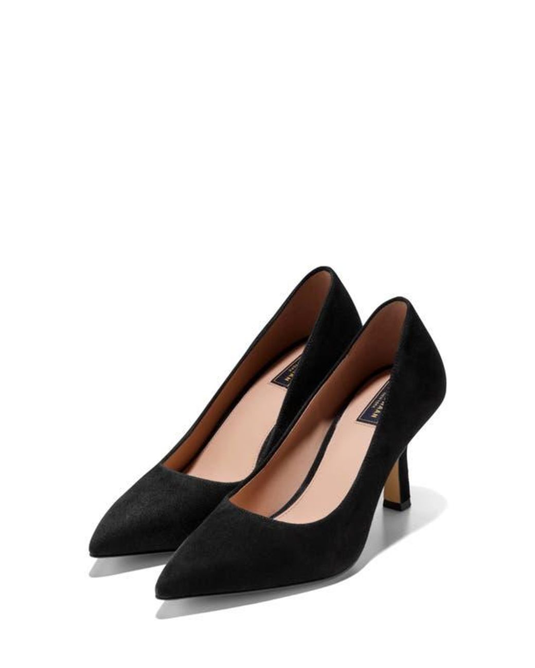 Cole Haan Black Hansell Pointed Toe Pump