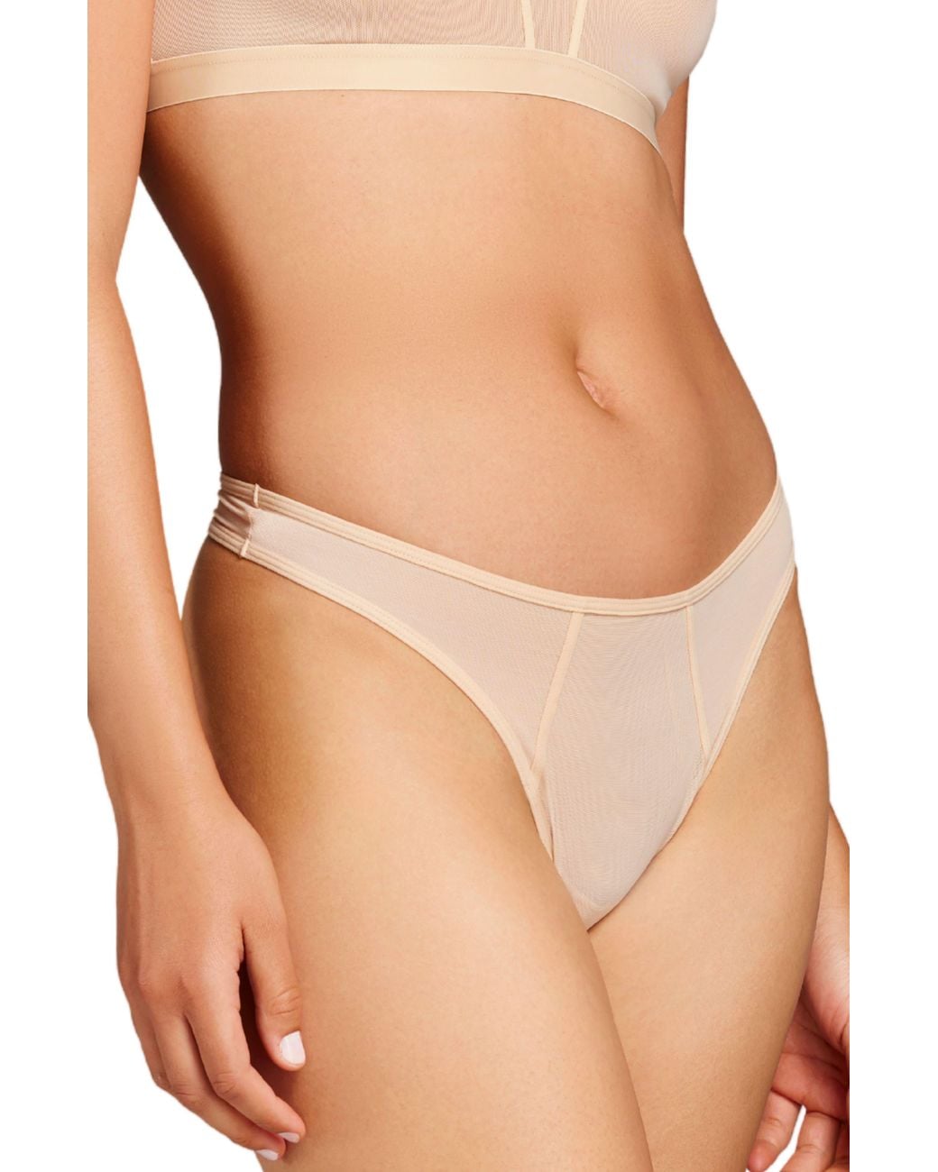 Siella Natural Power Mesh Thong