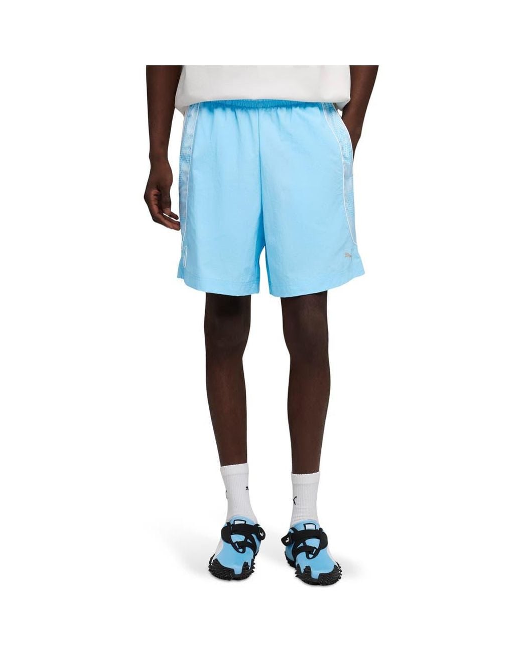PUMA Blue Tech-X Relaxed Shorts for men