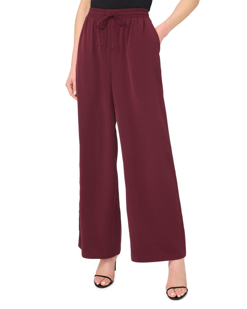 Halogen® Red Drawstring Pants