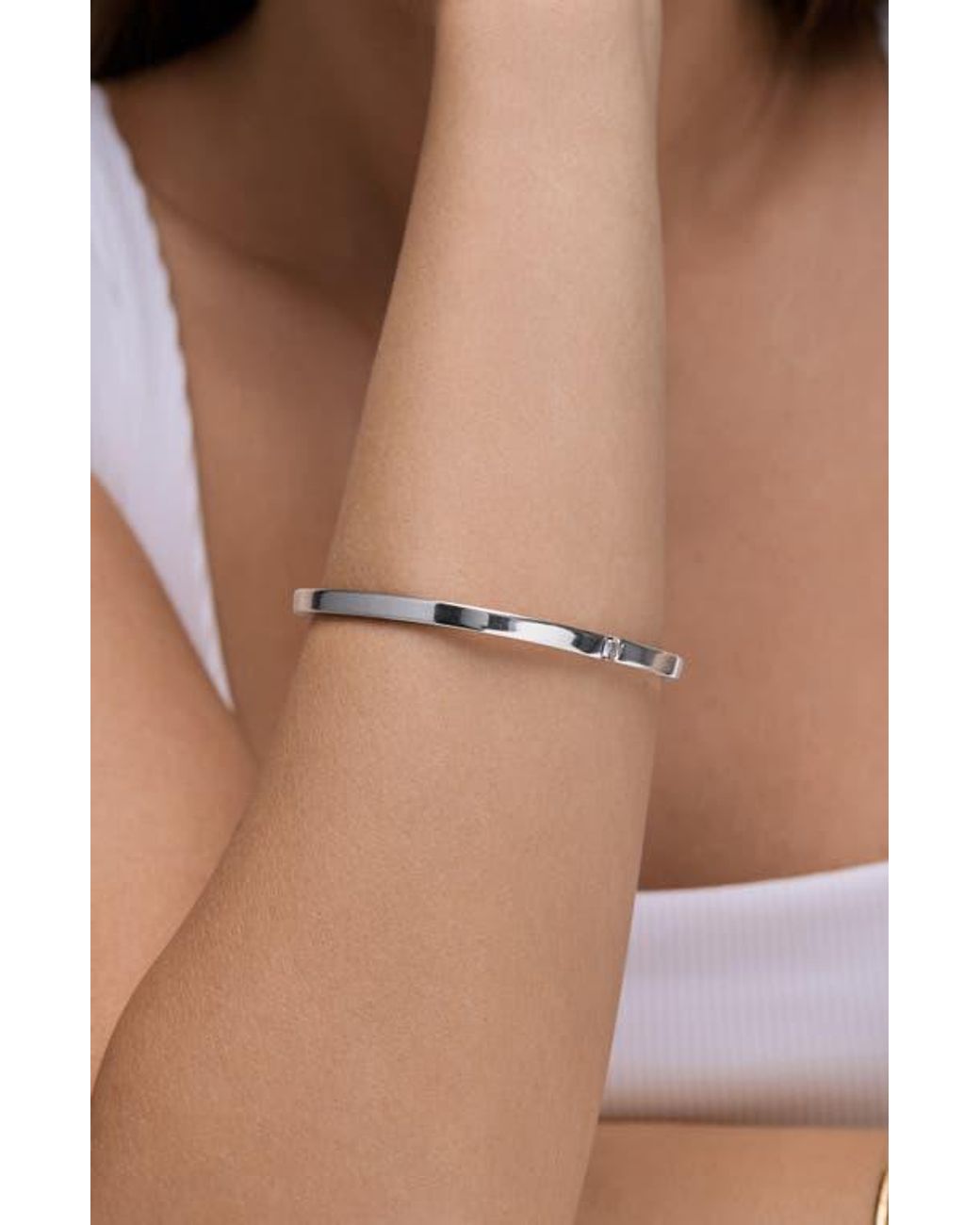 Bony Levy Metallic 14K Rectangular Bracelet