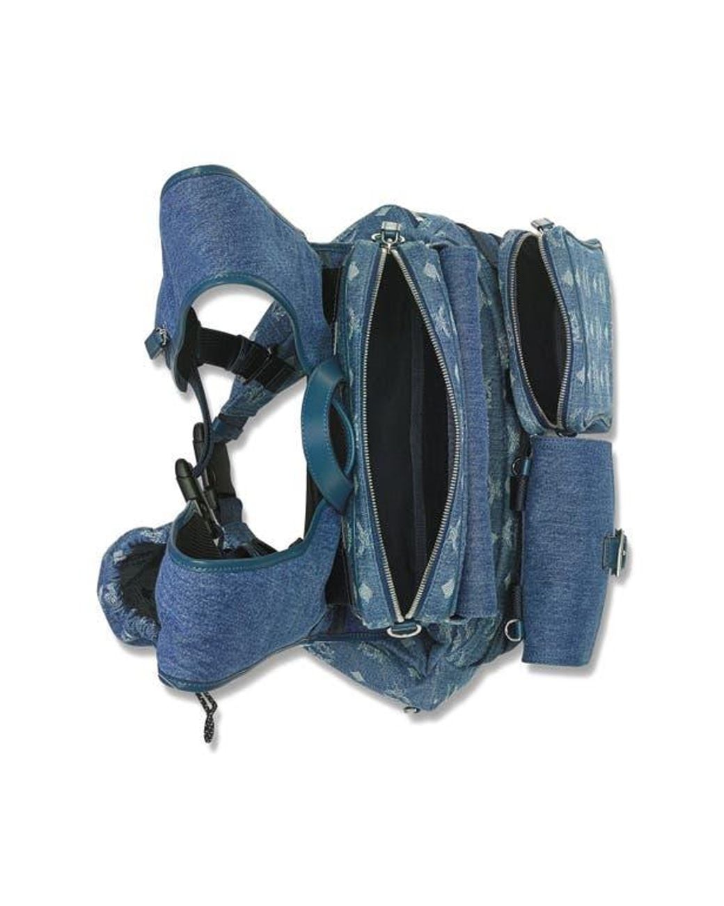 MCM Blue Aren Multi-Backpack for men