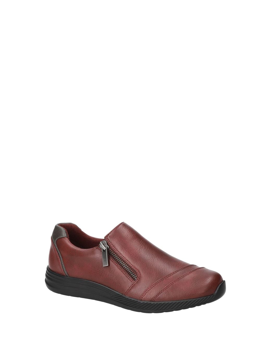 Easy Street Red Karol Zip Sneaker
