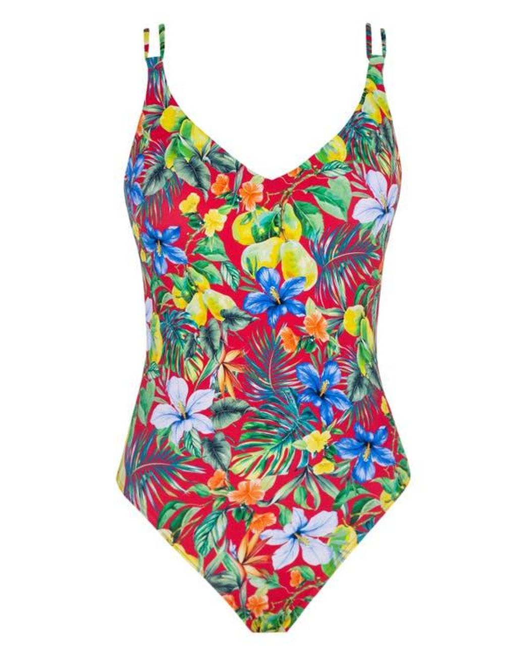 Sunsets Veronica One Piece Swimsuit in Red | Lyst