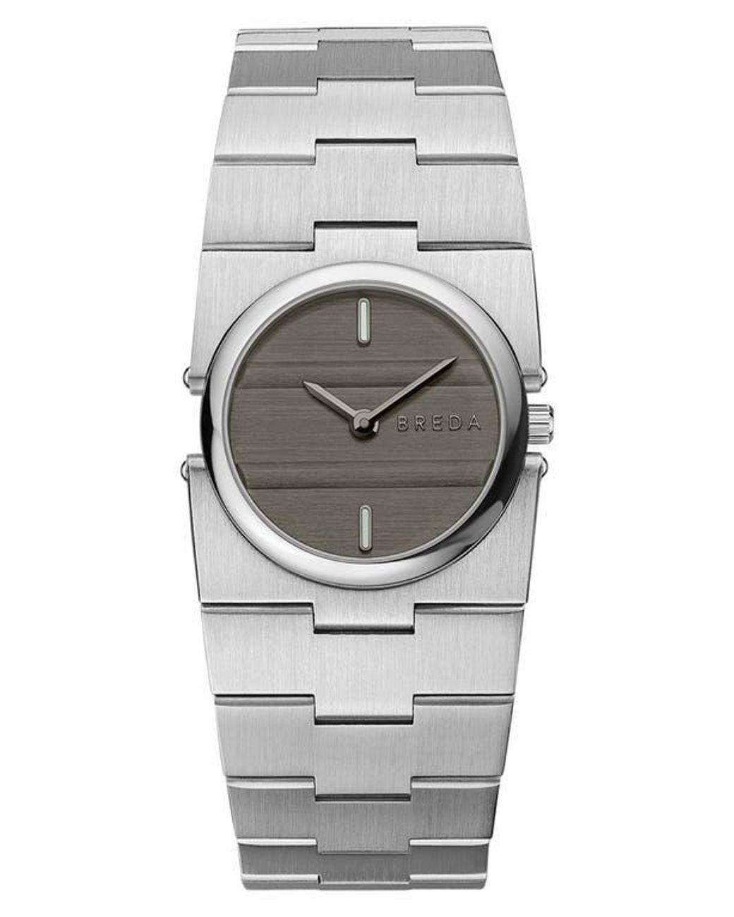Breda Gray Sync Bracelet Watch, 25Mm