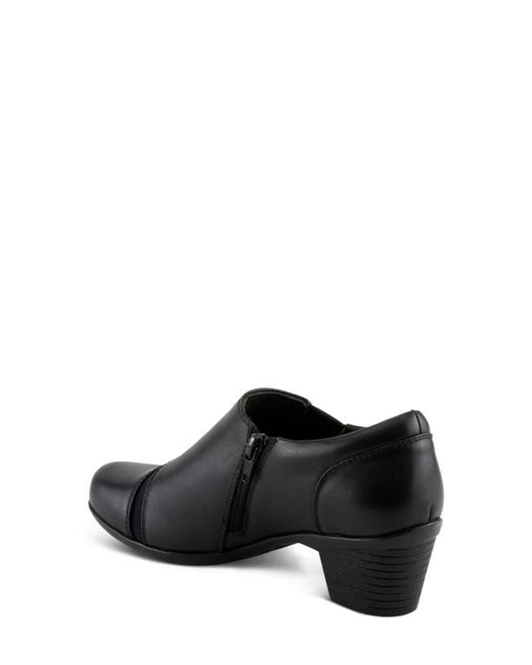 Spring Step Black Klay Pump
