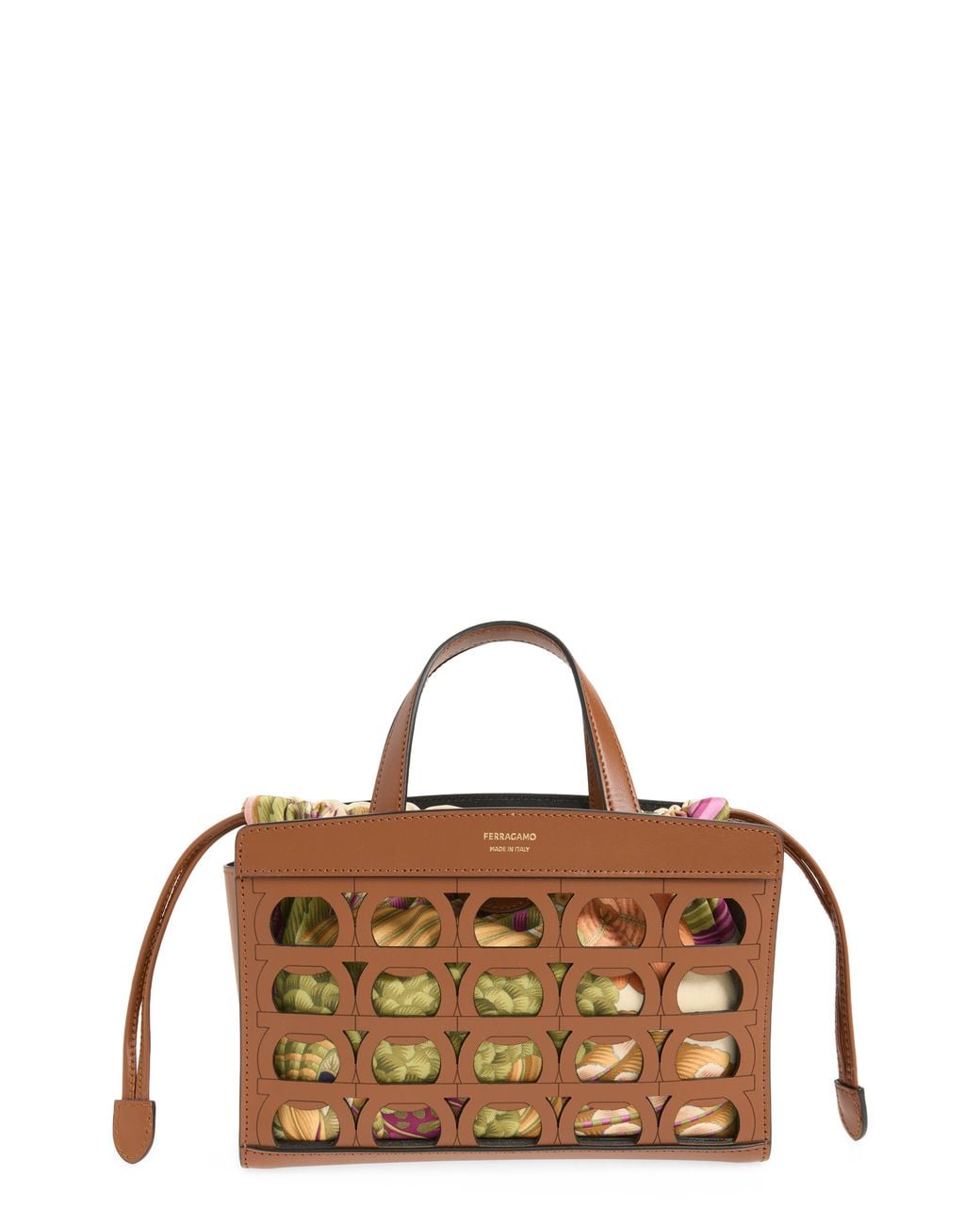 Ferragamo Brown Mini Tote