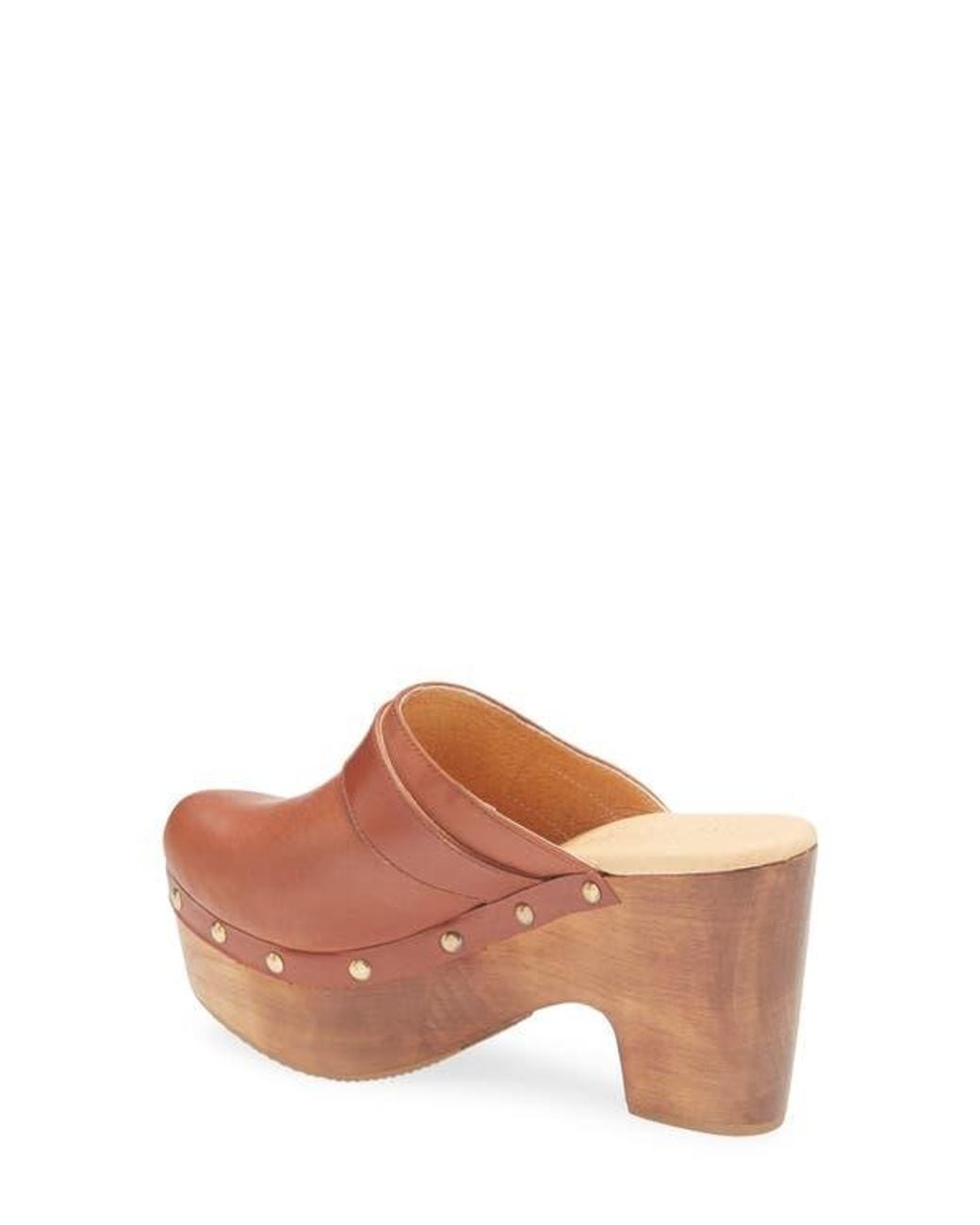 Cordani Brown Platform Mule