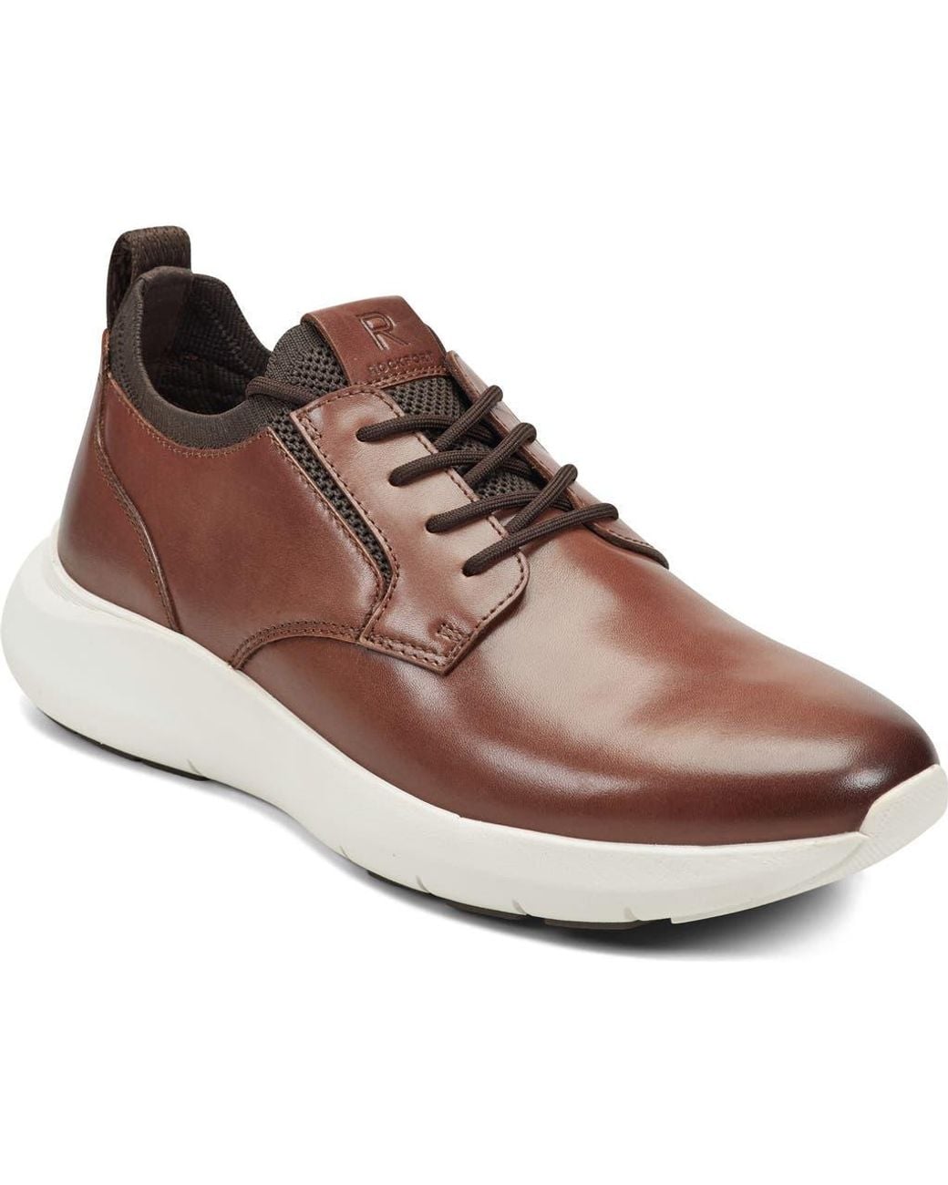 Rockport Brown Jonston Sneaker for men