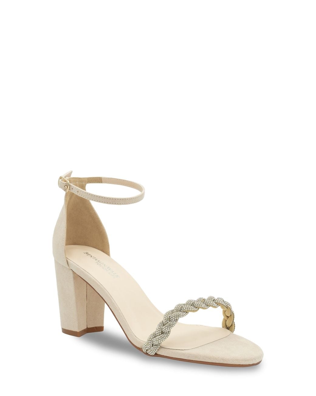 Touch Ups Natural Whitney Ankle Strap Sandal