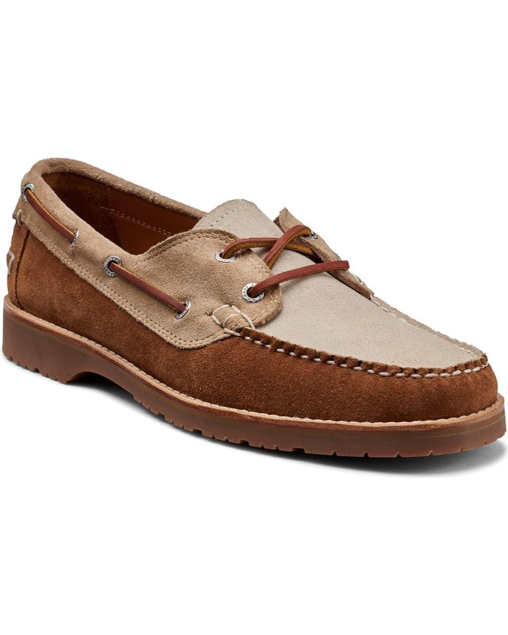 G.H. Bass & Co. Hampton Boat Shoe in Brown for Men | Lyst display picture 1