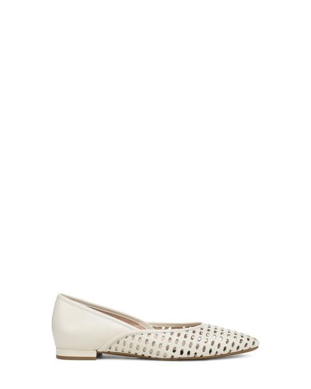 Vionic White Gracia Flat