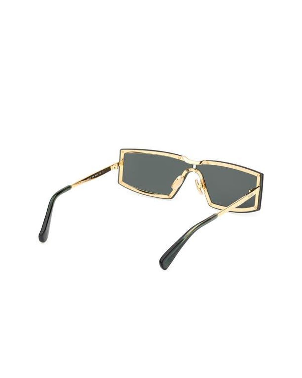 Max Mara Multicolor 68Mm Oversize Rectangular Sunglasses