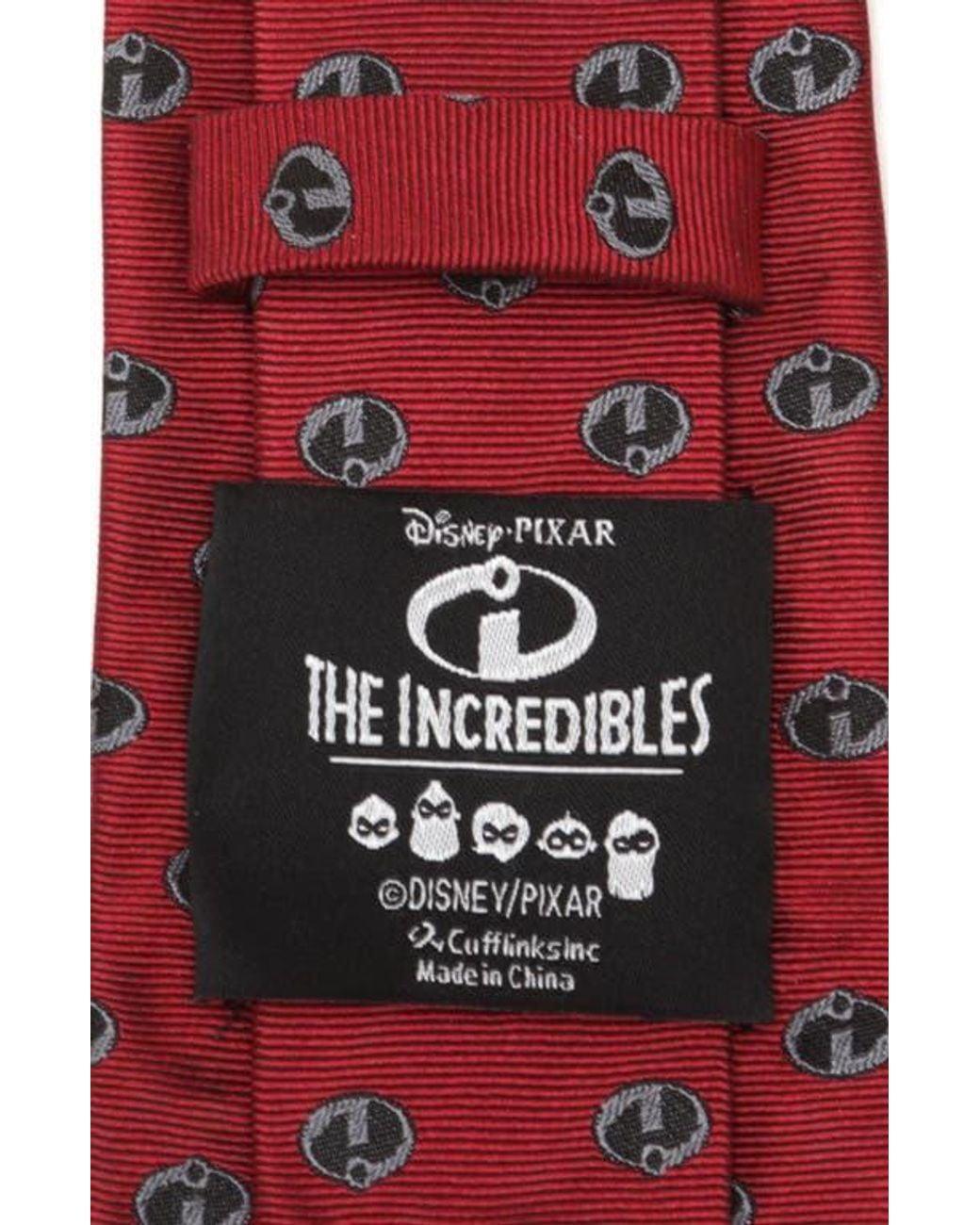 Cufflinks Inc. The Incredibles Logo Silk Tie for men