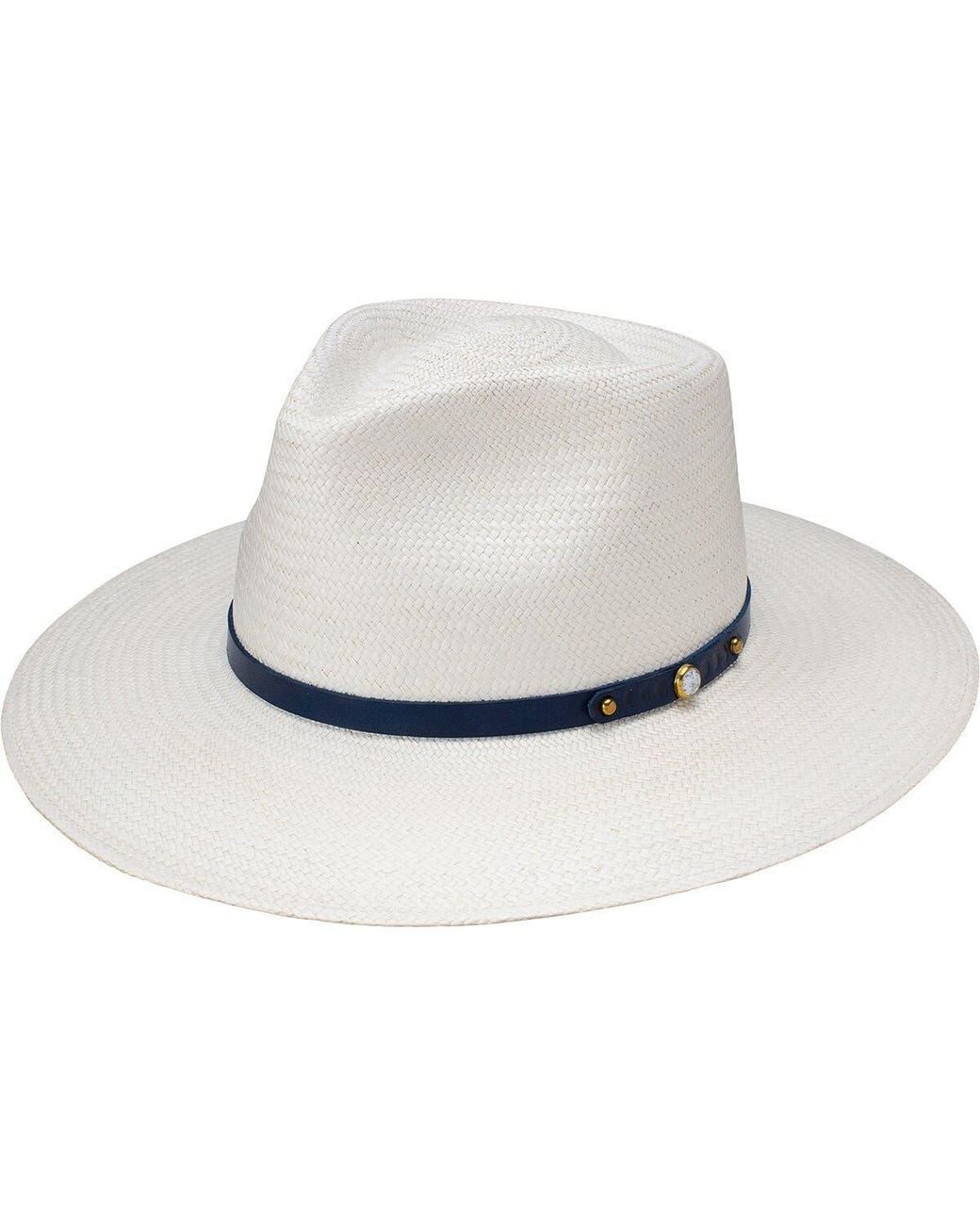 Stetson White Night Sky Straw Hat