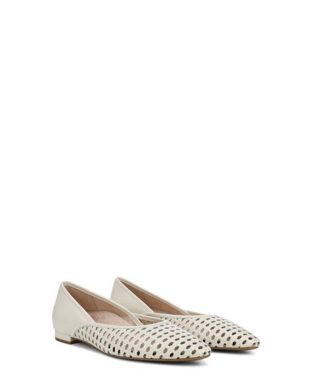Vionic White Gracia Flat