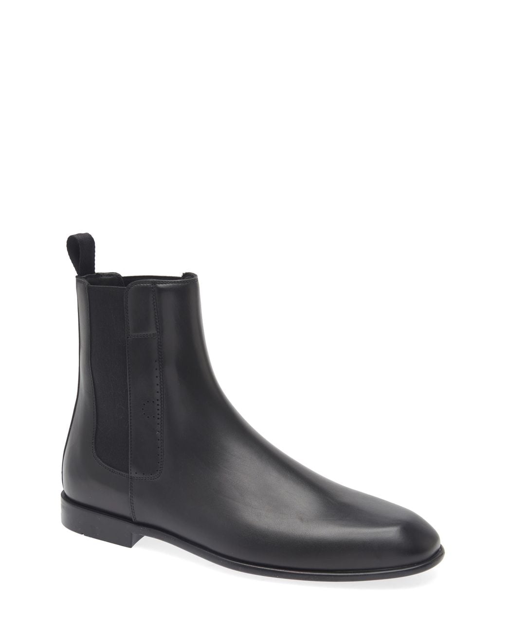 Ferragamo Brown Angle Chelsea Boot for men