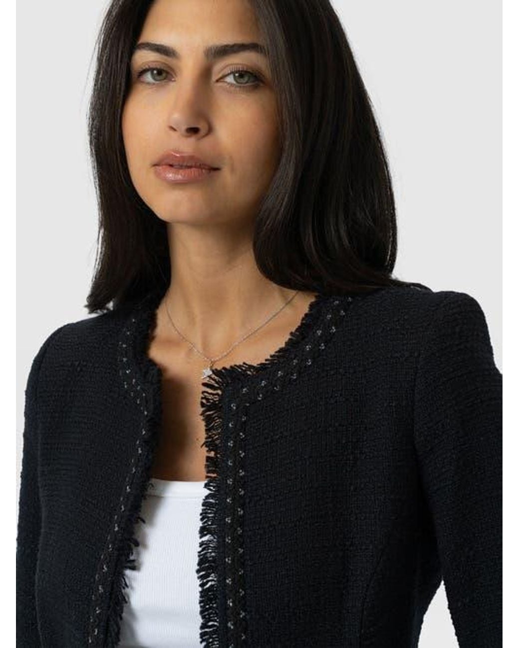 Saint + Sofia Blue Rayner Jacket