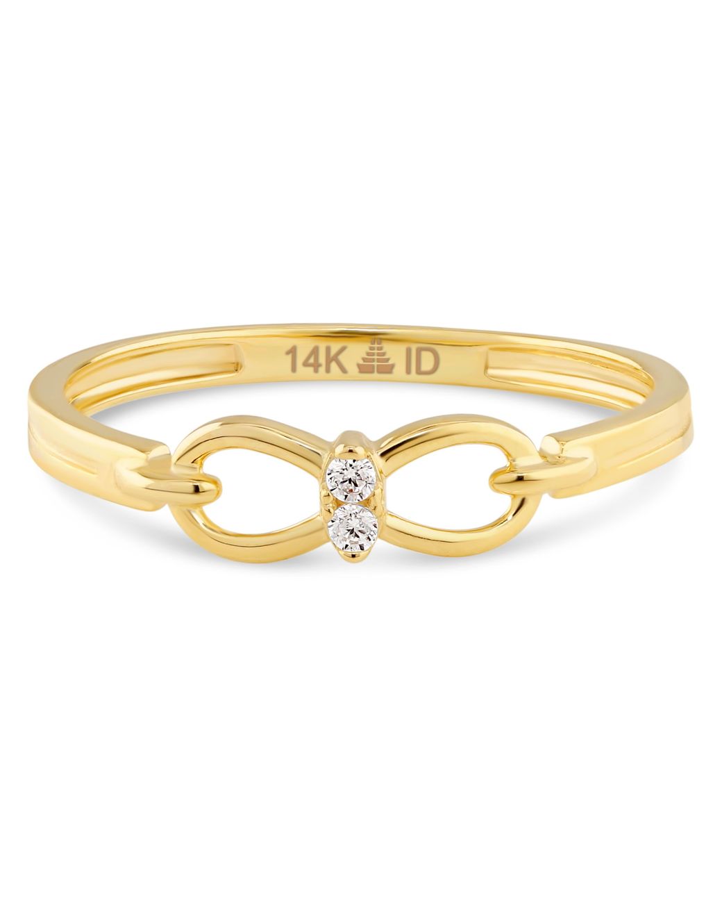 DEVATA Metallic Infinity Ring
