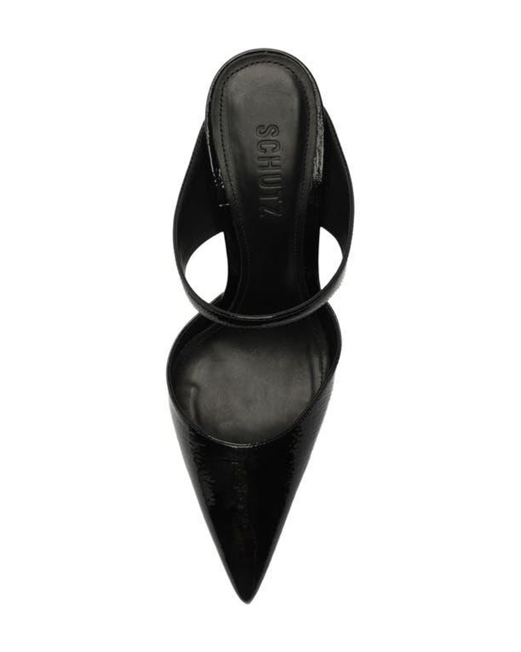 SCHUTZ SHOES Black Laureen Pointed Toe Pump