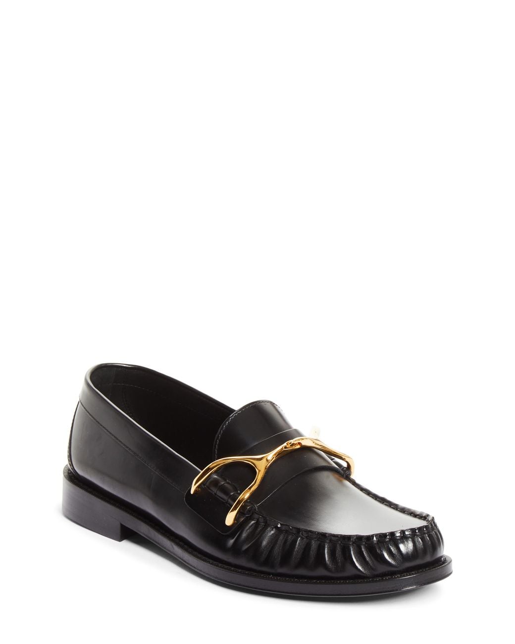 McQueen Black Wishbone Loafer for men