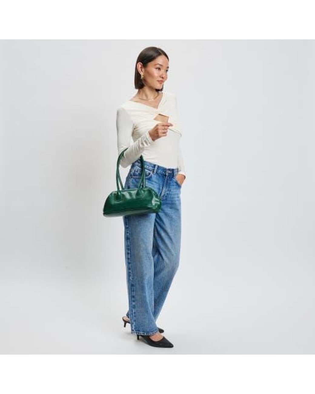 Moda Luxe Black Ninna Shoulder Bag