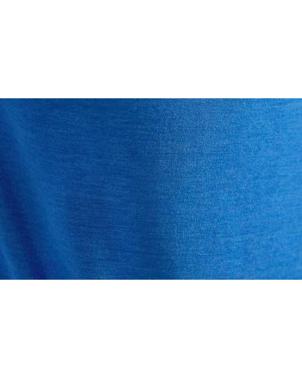 Bugatchi Blue Quarter Zip Pullover for men