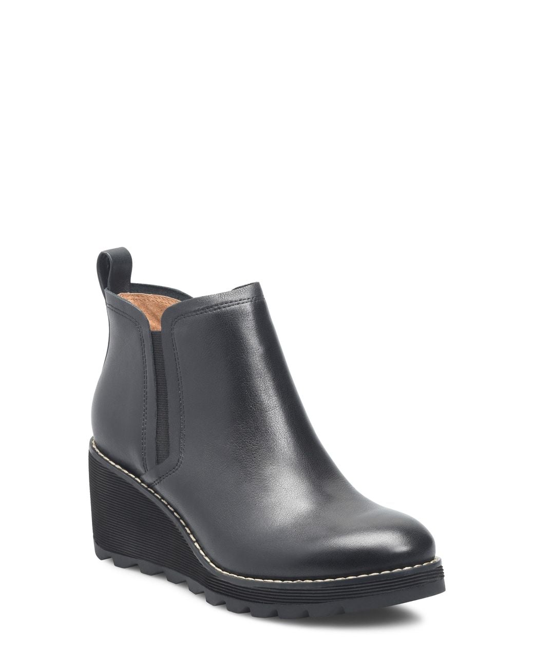 Söfft Black Emma Wedge Boot