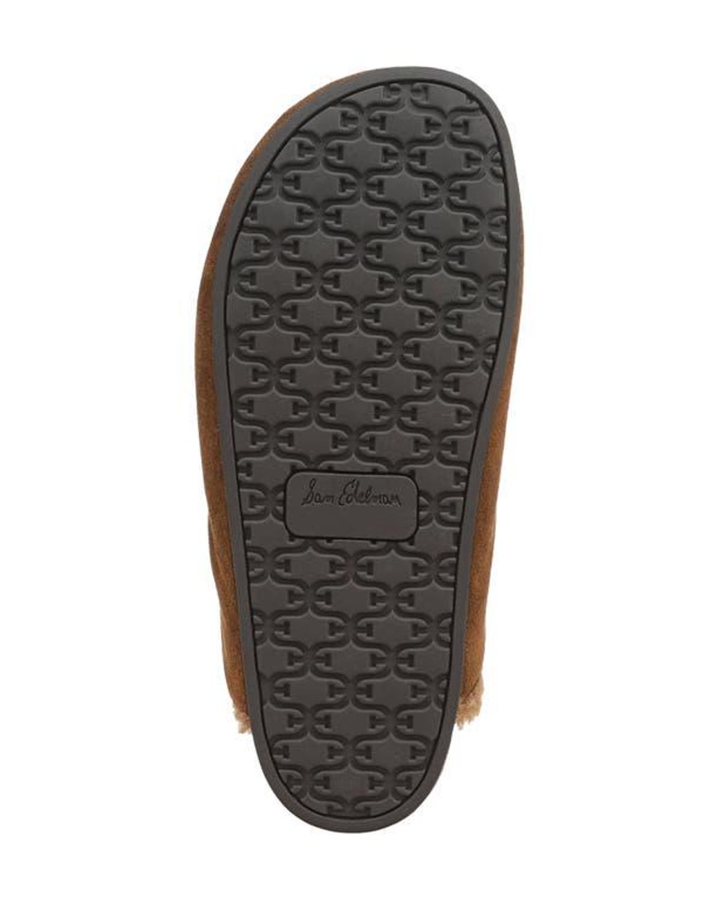 Sam Edelman Brown Astrid Genuine Shearling Lined Mule