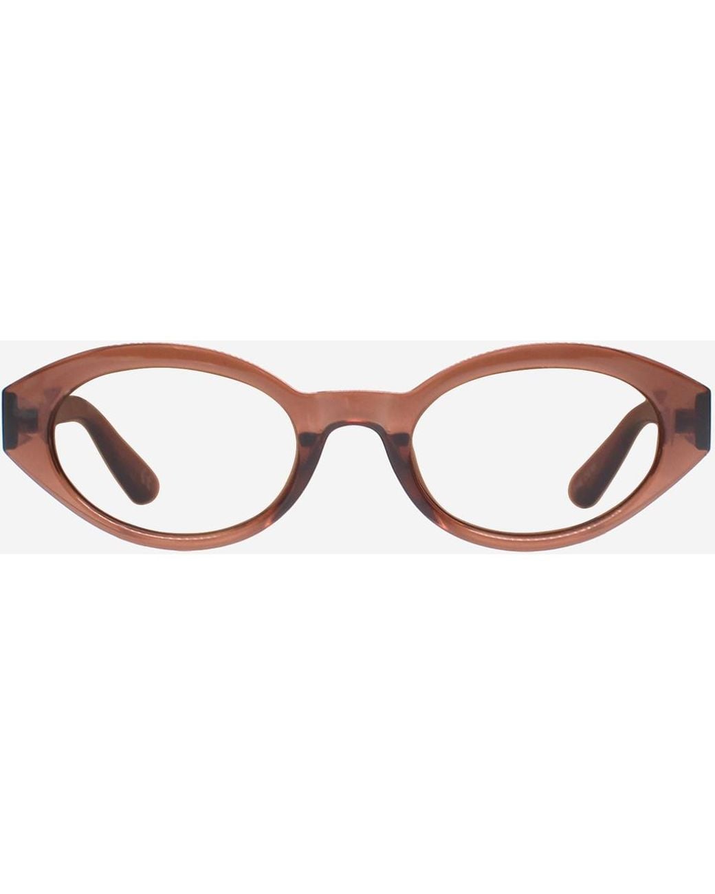 Reality Eyewear Brown The Demi Reader Glasses