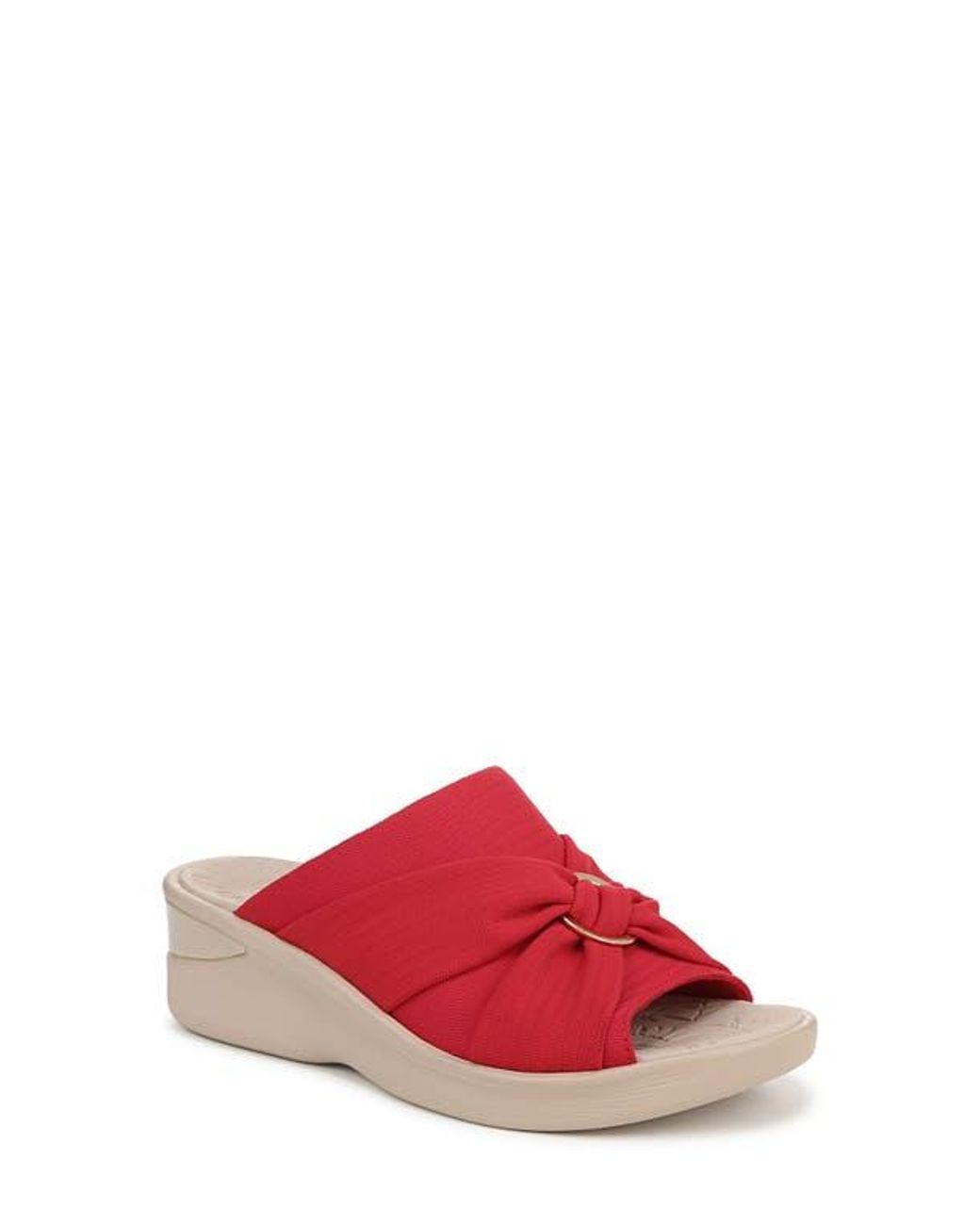 LifeStride Red Serenade Slide Sandal