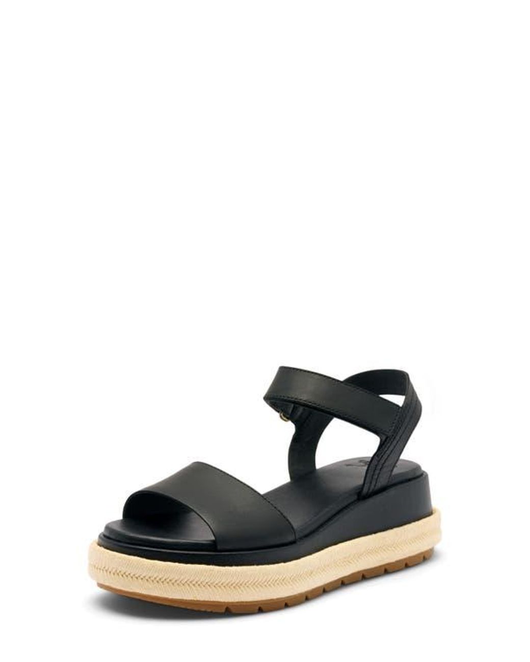 Sorel Blue Sunpeak Ankle Strap Platform Sandal