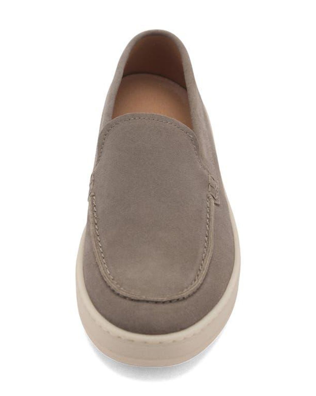 Mango Gray Suede Loafer for men