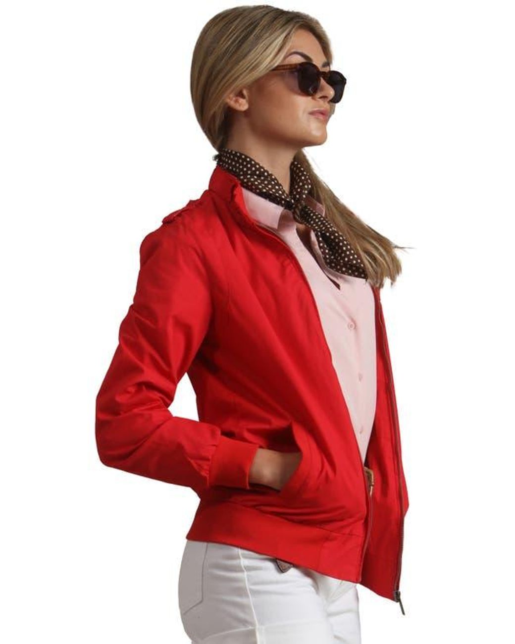Members Only Classic Iconic Racer Jacket in Red | Lyst