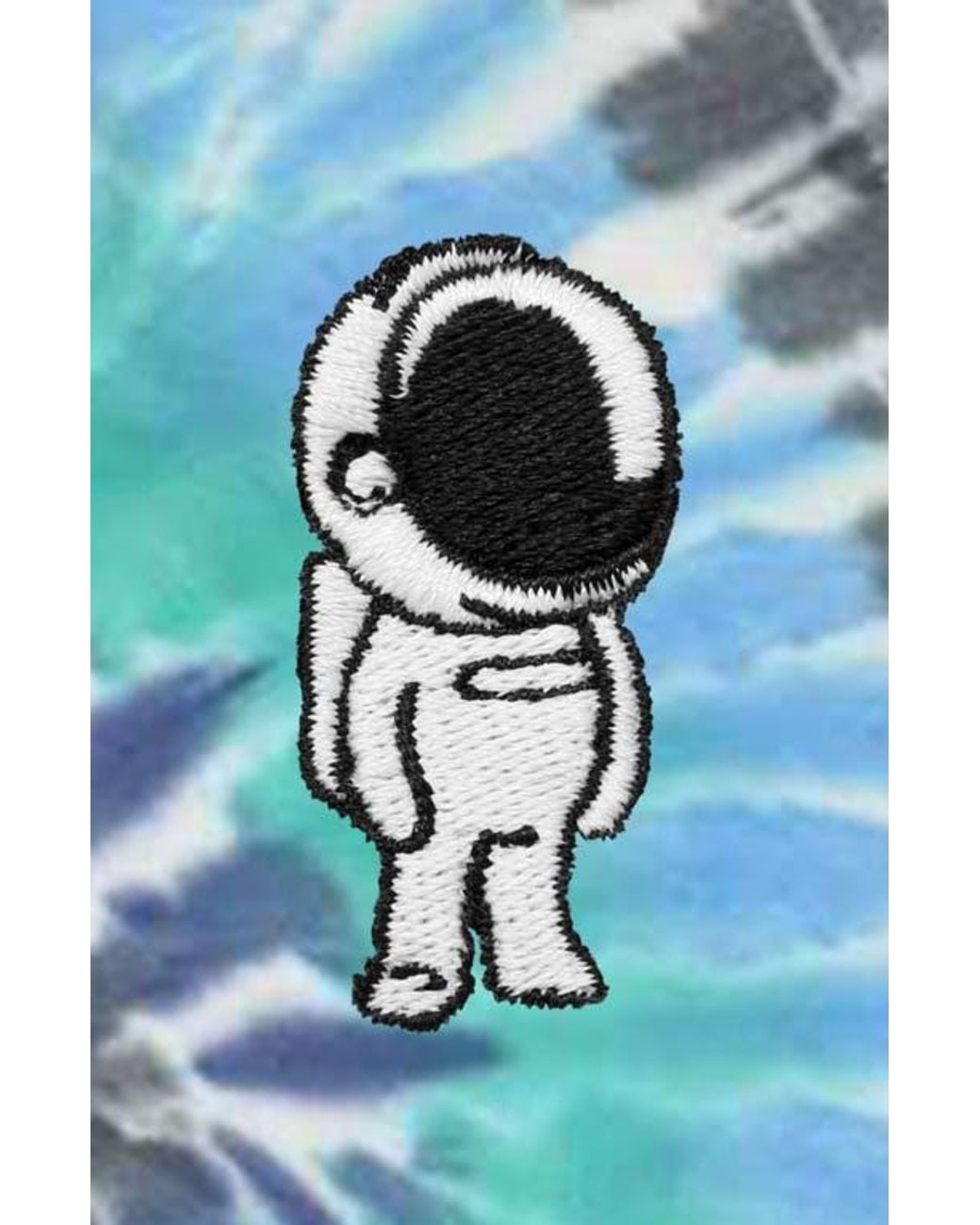 Alix Blue Astronaut Tie Dye Fleece Jogger Pant for men