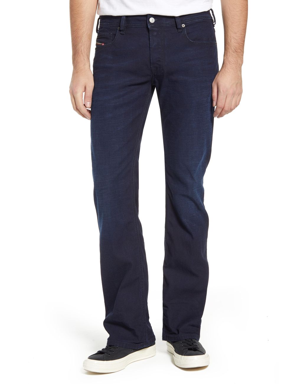 DIESEL Denim Diesel Zatiny Bootcut Jeans in Dark Blue (Blue) for Men - Lyst