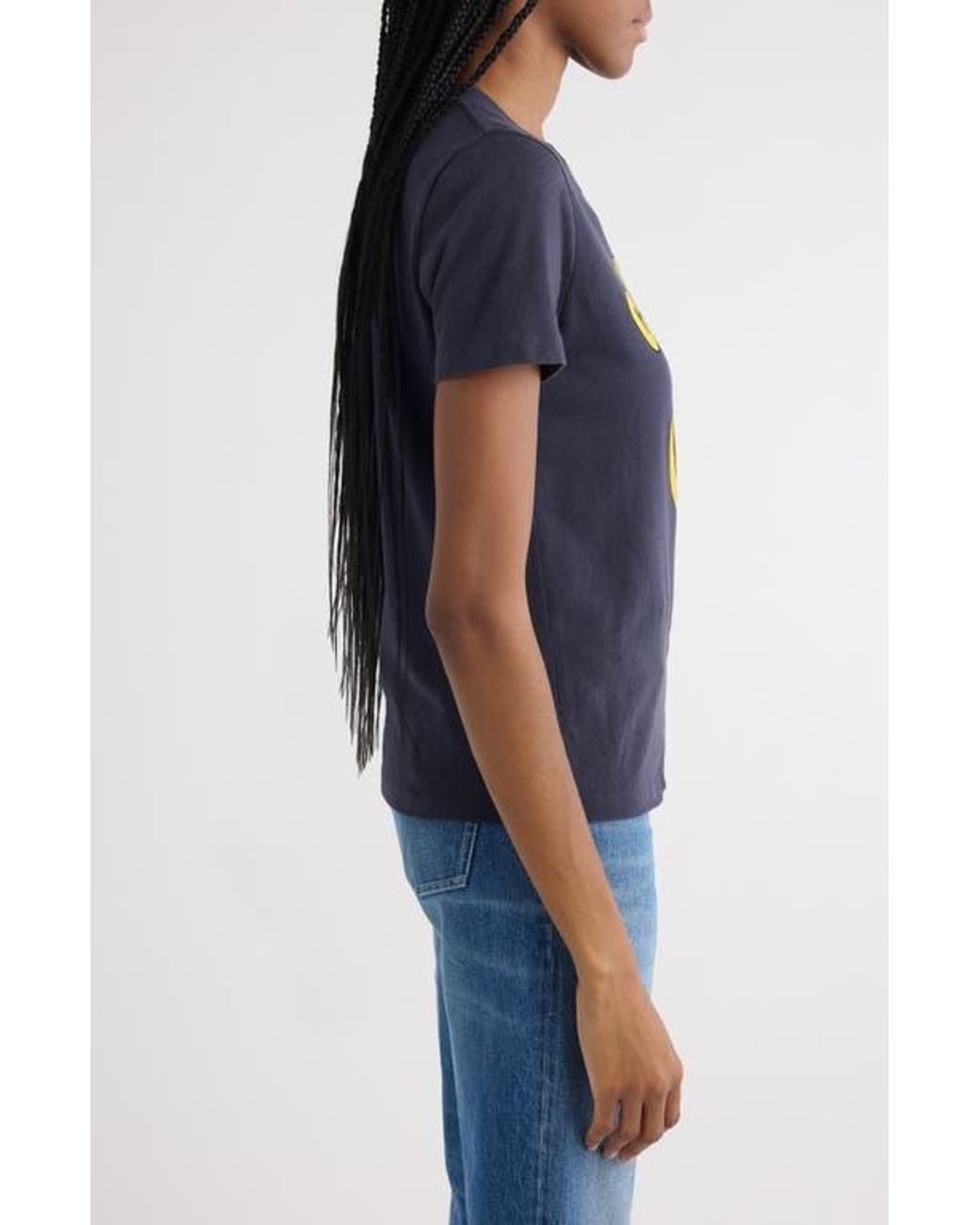Chloé Banana Graphic T-Shirt in Blue | Lyst